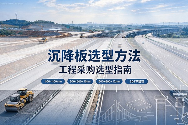 阳朔沉降板选择方法
