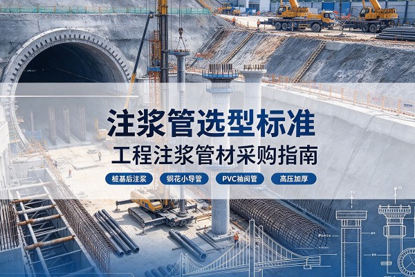 阳朔注浆管选型标准