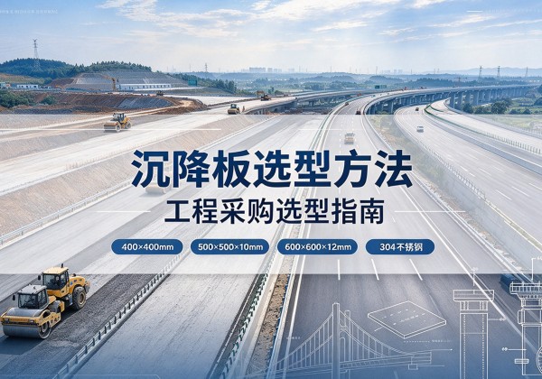 阳朔沉降板选择方法